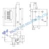 Buy cheap M8 ELEVATOR SAFETY GEAR PROGRESSIVE SAFETY GEAR RATED SPEED 2.5M/S GX-210B from wholesalers