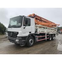 Buy cheap Swing Leg Zoomlion Used Concrete Pump Truck 37 Meter product