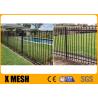 Buy cheap School 2000mm High Picket Vinyl Fence Spear Top Type 2400mm Length Vinyl Coated from wholesalers