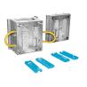 Buy cheap Plastic Household Appliance Parts Injection Molding Mould Maker 200000-1000000 Shots from wholesalers
