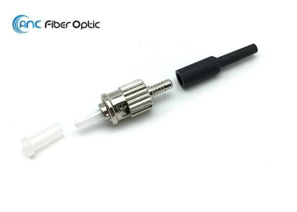 Buy cheap ST Fiber Patch Cord Connector Multimode / Singlemode Zinc Alloy For 0.9mm Cable from wholesalers