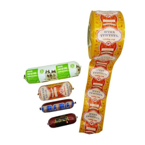 Odorless plastic casings low-cost wholesale sausage plastic casings color custom