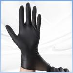 CE FDA Black Garden Work Gloves 3mil 4mil Disposable Nitrile Gloves