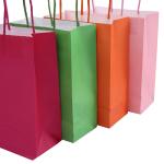 OEM ODM Eco Friendly Kraft Bags Fast Food Paper Bags 17*17*23cm