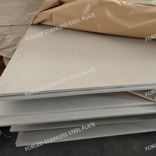 304 316L 321 310S Forged Stainless Steel Plate Superior Strength For Heavy Duty