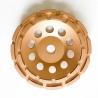 Buy cheap 230mm 9 Inch Diamond Cup Wheel Double Row Cup Wheel For Stone Hard Building Materials from wholesalers