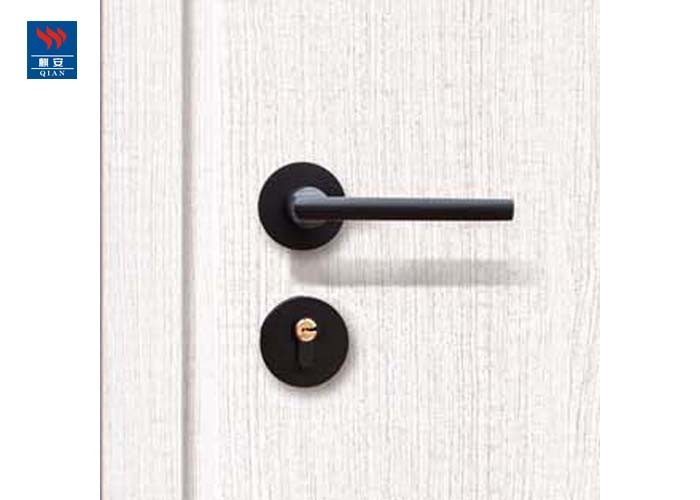 Eco Friendly PVC Wood Hotel 60Mins Fire Rated Doors
