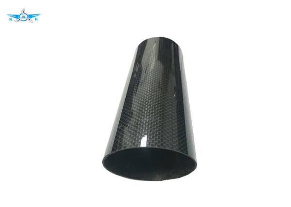 Buy cheap Large Diameter Carbon Fiber Tube Turning / Milling Type Colorful Surface from wholesalers