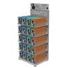 Buy cheap Wood Painted Shoe Display Stand Gondola Slipper Display Stand For Supermarket from wholesalers