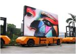 Aluminum / Iron Led billboard truck advertising High brightness outdoor
