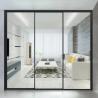 Buy cheap Producing Aluminum Narrow Frame Sliding Tempering Glass Doors with Minimalist Design from wholesalers