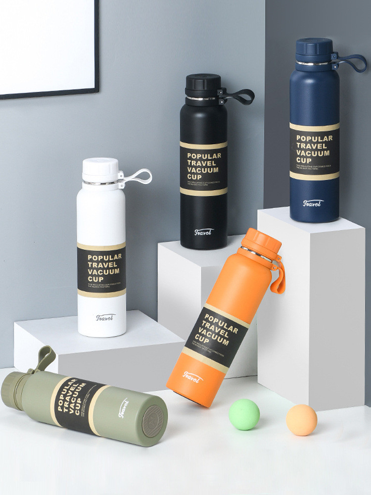 Hot Sale Customized 40pcs Double Wall Vacuum Flask Stainless Steel Water Bottle PC Material Sports Design Style Wide Target