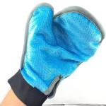 Soft Silicone Grooming Brush Glove Double Purpose Mesh Cat Hair Glove
