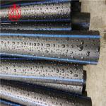 Various Dimensions HDPE Solid Wall Pipe Corrosion Resistant Chemically Stable