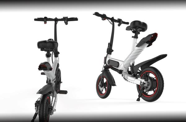 Buy cheap Smart Folding Bike Ergonomics Design , Multi Functional Foldable Electric Bike from wholesalers