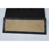 Buy cheap Customizable Luxury Shopping Paper Bag Black Shopping Bag With Handle from wholesalers