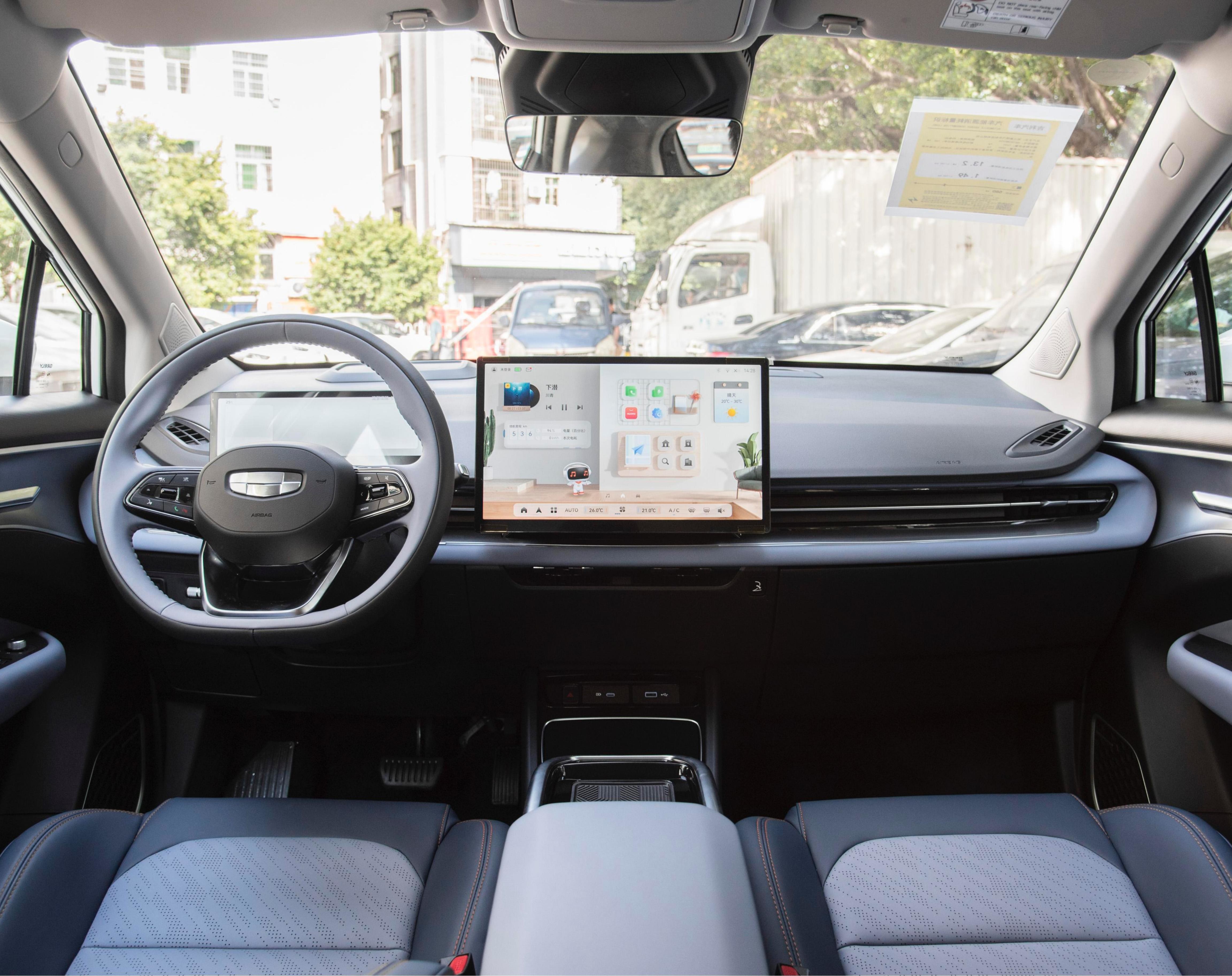 Geely Geometry M6 Electric Compact SUV Range 580KM For Urban Transportation