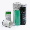 Buy cheap Recyclable And Stylish Paper Tube Gift Box Hot Stamping With Stickers Custom Logo from wholesalers