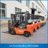 Buy cheap 2.5 Tons Gasoline LPG Forklift CPCD25 2500KG from wholesalers