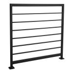 Deck Metal Fencing Posts Rod Railing Balustrade electric Ventilation