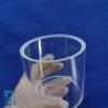 Buy cheap Customized High Purity Transparent Polished Clear Glass Tube Furnace from wholesalers