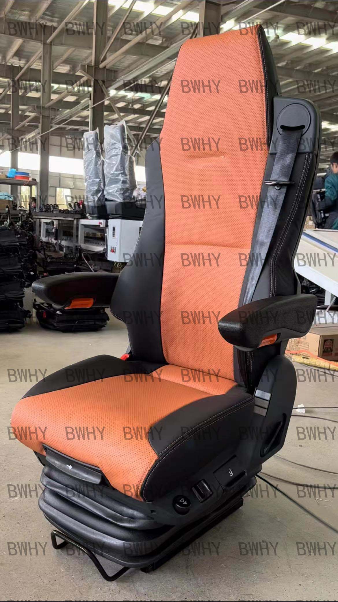 Universal Air Suspension Driver Seat for Truck Duty and 100% T/T Advance Payment Term