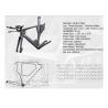 Buy cheap 700*25C Carbon Track Bike Frame Carbon Fiber Toray T800 Carbon Fiber Frame Fixed Gear from wholesalers