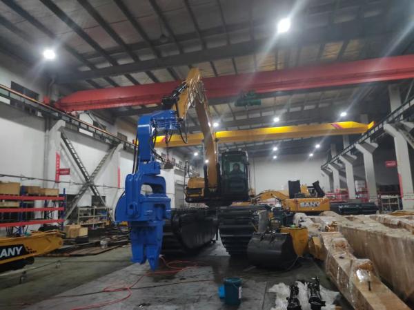 Buy cheap 1800cm 3300rpm Hydraulic Pile Hammer Fast Converting Stable Running from wholesalers