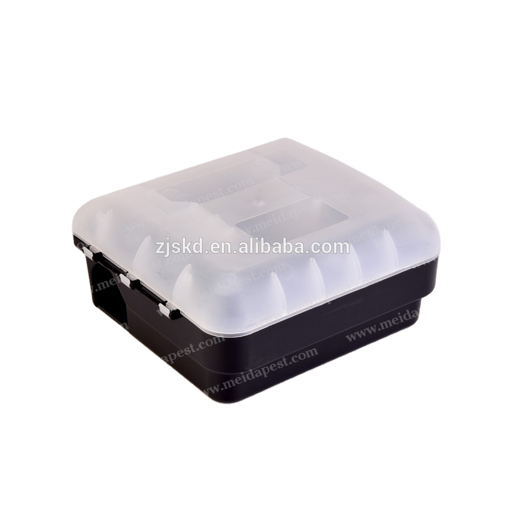 Power Source None Rodent Bait Station For Household Plastic Mouses Rat Trap Box 800g