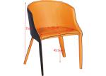 Buy cheap No Shaking 45.5cm 75cm Faux Leather Dining Room Chairs from wholesalers