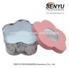 Buy cheap Party Festival Decoration Gift Packaging Box Flower Shaped Candy Box With Clear Window from wholesalers