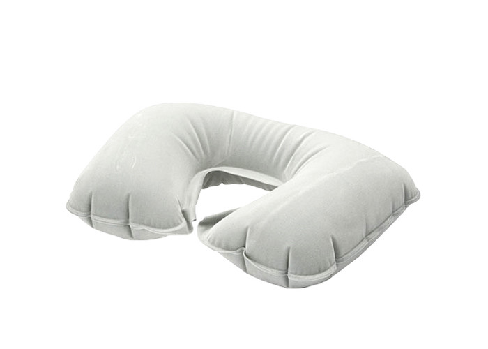 Lightweight Travel Inflatable Pillow , Inflatable Neck Cushion For Plane