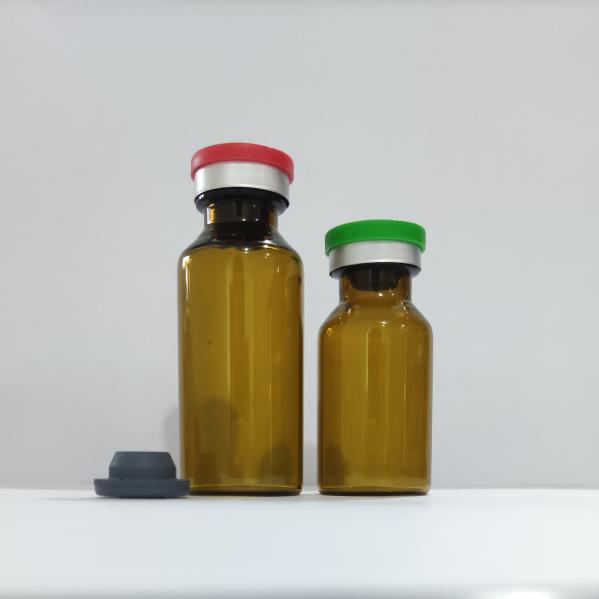 1-100ml Clear Amber Tubular Glass Vials Injection Glass Vials With Rubber
