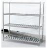 Buy cheap Silver Stainless Steel Catering Equipment 1200x500x1550mm , 4 Tier Storage Shelf from wholesalers