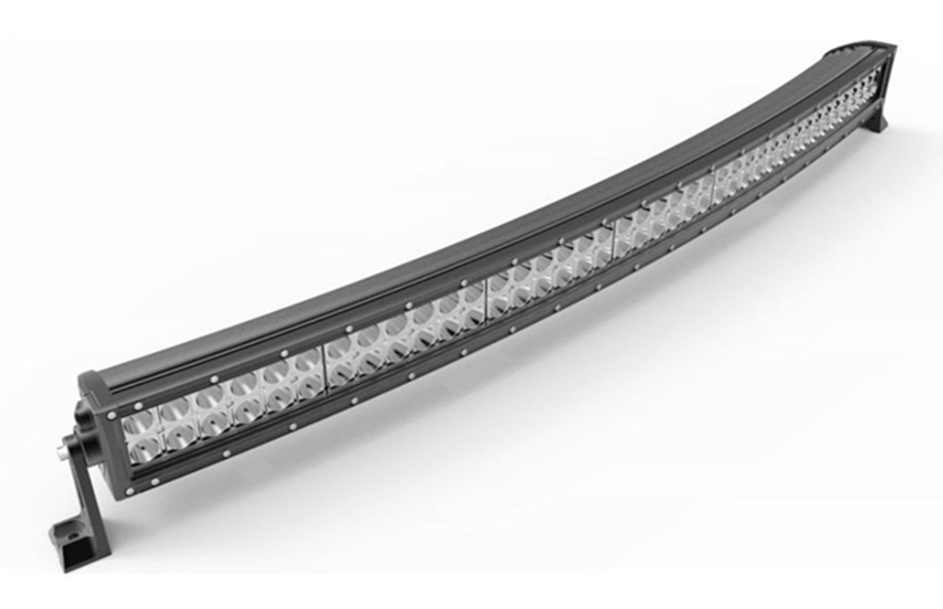 52 inch 300W LED Car Light Bar with 24000lm ,IP 67 Cree Led Curved Double Row Light bar with Spot/ Flood/ Combo Beam