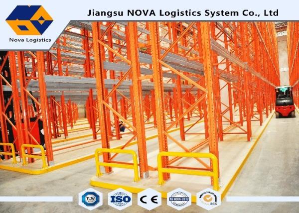 Buy cheap 3000kg VNA Pallet Racking Surface Finishing With Araldite Static Powder Coating from wholesalers