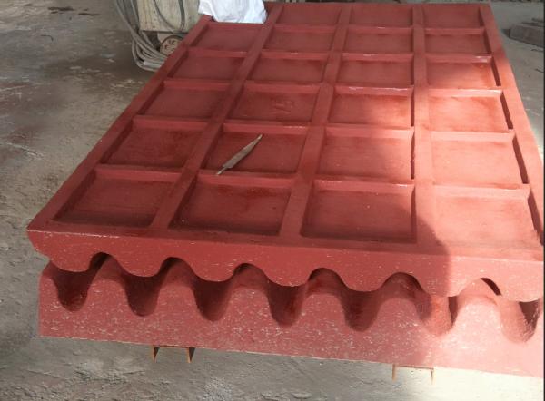 Buy cheap PE250x400 Movable Plate Mn22 Jaw Plate Crusher Spare Parts from wholesalers