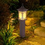 outdoor lawn lamps for decoration easy installation hot-dip galvanized steel
