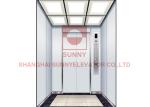 Light Curtain 1200×1000MM MRL Stainless Steel Passenger Elevator