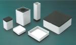 Imitation Ceramic Hotel Guestroom Resin Collection Amenity Tray