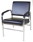 Beauty Salon Styling Chairs , Folding Salon Shampoo Chairs Reclining Backrest