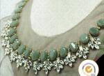 handmade fashion beading women beaded lace collar applique, Fitted top with