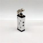 Aluminum Pneumatic Reversing Valve , 2 Position 5 Way Solenoid Valve