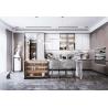 Buy cheap Factory Wholesale Solid Wooden MDF American Modern Shaker Kitchen Cabinets from wholesalers