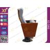 Buy cheap Anti - Aging Leather Powder Coating Wood Table Chairs For Church Auditorium from wholesalers