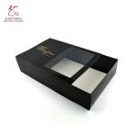 Eastern Black Color Fashion Cupcake Paper Box , 8 Inch Cake Box With Window