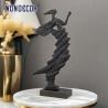 Buy cheap Small Indoor Abstract Metal Art Ornaments And Bronze Sculptures Of People from wholesalers