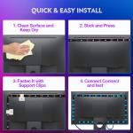 Led Bluetooth Rgb Light Strip For Tv Background Indoor Decoration