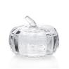 Buy cheap Clear Frost Decorative Pumpkin Candy Storage Canister Transparent Candy Dish from wholesalers