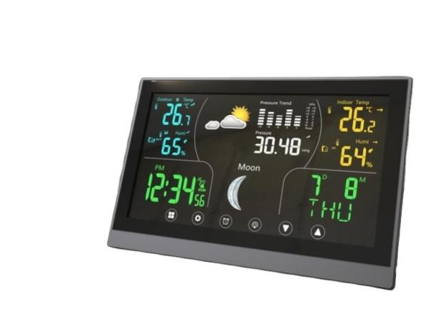 Buy cheap Compact Hygrometer Thermometer Meteo Station High Temperature Alert Indoor Weather System from wholesalers